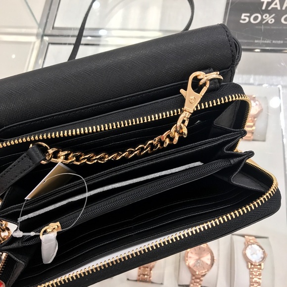 Michael Kors Tina Wallet Clutch Crossbody Bag - Picture 8 of 8